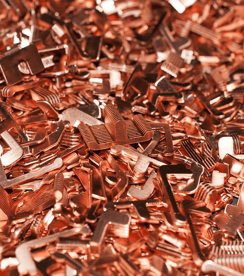 Home copper scraps